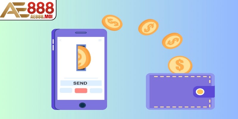 Các hình thức rút tiền AE888 phổ biến hiện nay