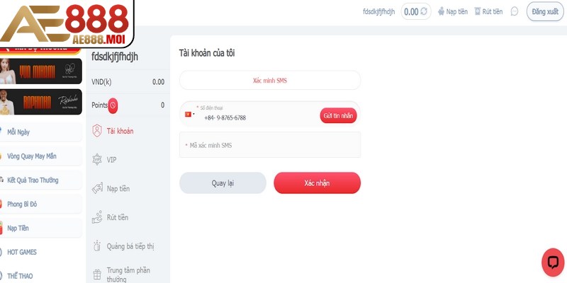 Ưu thế vượt trội khi thực hiện rút tiền AE888 trên apps